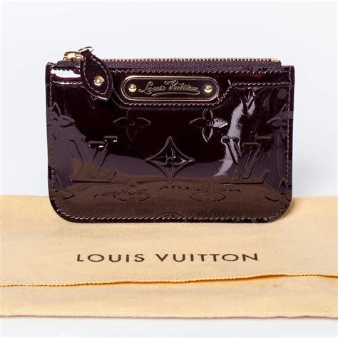 louis vuitton vernis leather key pouch|louis vuitton key pouch bloomingdale's.